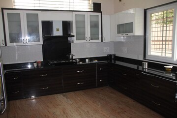 Kitchen in 3 BHK Builder Floor at Hsr Layout – for Rent