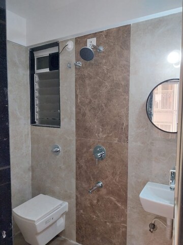 Bathroom in 2 BHK Apartment at Hiranimanthan Shree Ganesh Krupa CHS, Kurla East – for Rent