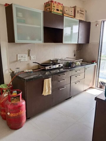 Kitchen in 1 BHK Apartment at Coast Kalpana Gardens, Nalasopara East – for Rent