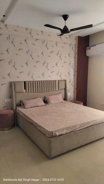 Bedroom in 3 BHK Apartment at Affinity Greens, International Airport Road – for Rent