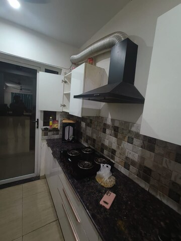Kitchen in 3 BHK Apartment at Sushma Valencia, International Airport Road – for Rent