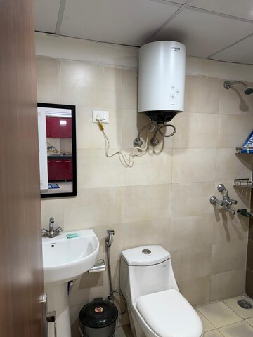 Bathroom in 2 BHK Apartment at Mittal Rajnagar Residency, Raj Nagar Extension – for Rent