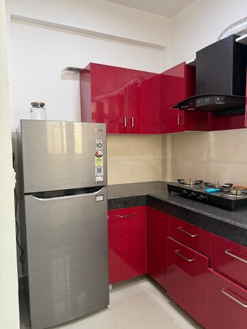 Kitchen in 2 BHK Apartment at Mittal Rajnagar Residency, Raj Nagar Extension – for Rent