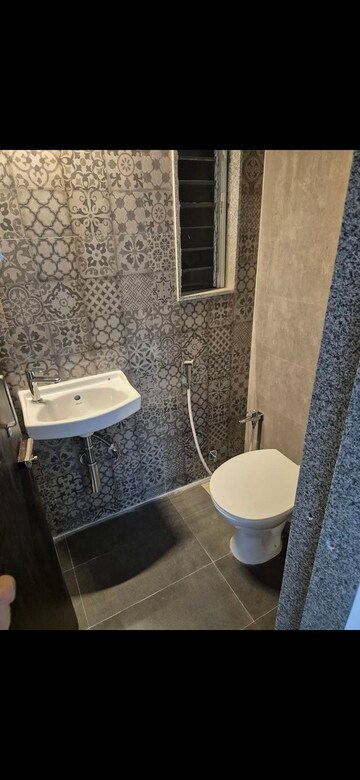 Bathroom in 1 BHK Apartment at Veena Saraswati vasai, Vasai East – for Rent