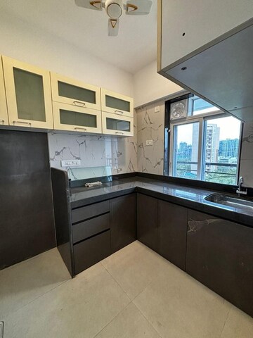Kitchen in 2 BHK Apartment at Aakash Gagan Dream, Vasai East – for Rent