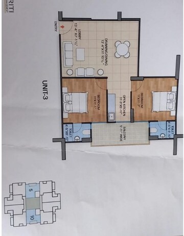 Master Plan in 2 BHK Apartment at Sriflex City, Sohna Sector 4 – for Sale