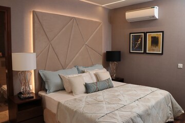 Bedroom in 3 BHK Apartment at Motiaz Royal Citi, Ambala Highway – for Rent