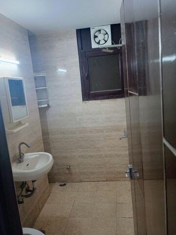 Bathroom in 3 BHK Apartment at Sector 12 Dwarka – for Rent