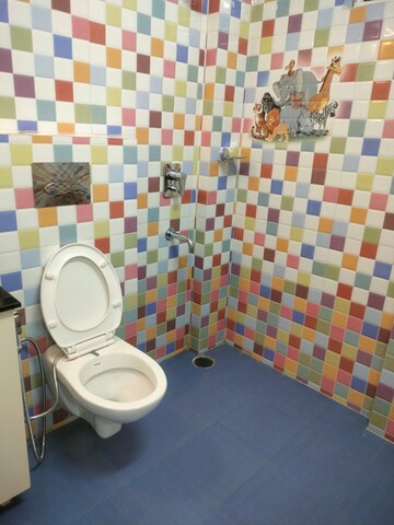 Bathroom in 3 BHK Apartment at Alliance The Eminence, Singhpura – for Rent