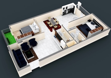 Team Area in 2 BHK Apartment at Sujay Estia, Bachupally – for Sale
