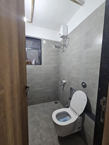 Bathroom in 1 BHK Apartment at Future Build Valmiki Heights, Nalasopara East – for Rent