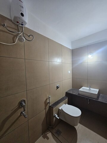 Bathroom in 1 BHK Apartment at Future Build Valmiki Heights, Nalasopara East – for Rent