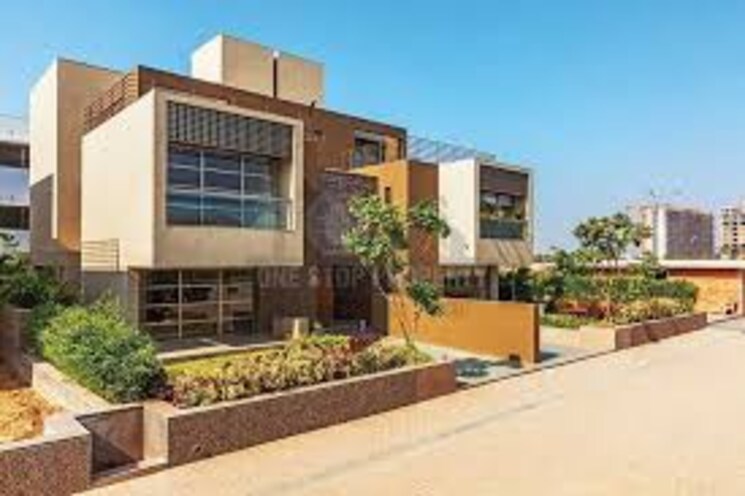 Exterior View, sky-city-floris 4 Bedroom 5301 Sq.Ft. Villa In Shela Ahmedabad 7956365