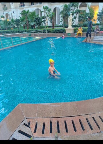 Swimming Pool in 3.5 BHK Apartment at Prateek Grand City, Siddharth Vihar – for Rent