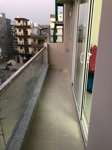 Balcony in 1.5 BHK Builder Floor at Craft Destination 43, Sector 43 – for Rent
