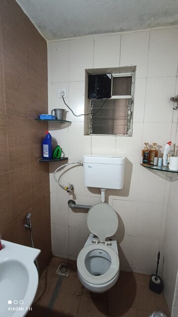 Bathroom in 1 BHK Apartment at Vasupujya Neco Harmony, Viman Nagar – for Rent