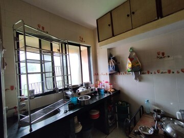 Kitchen in 1 RK Apartment at Kaveri Park, Kalyan East – for Rent