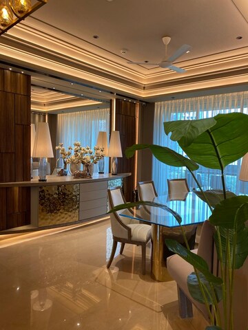 Living Room in 3 BHK Apartment at Greater Kailash I – for Rent