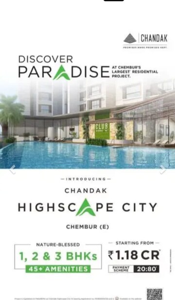  3 BHK Apartment at Chandak Highscape City, Chembur – for Sale