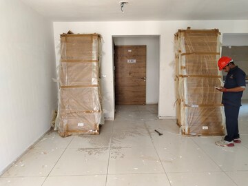 Living Room in 3 BHK Apartment at Adani Shantigram, Near Vaishno Devi Circle On Sg Highway – for Sale