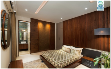 Bedroom in 3 BHK Apartment at Motia Blue Ridge, Kishanpura – for Sale