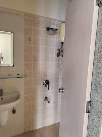 Bathroom in 2 BHK Apartment at Sadguru Complex I, Goregaon East – for Rent