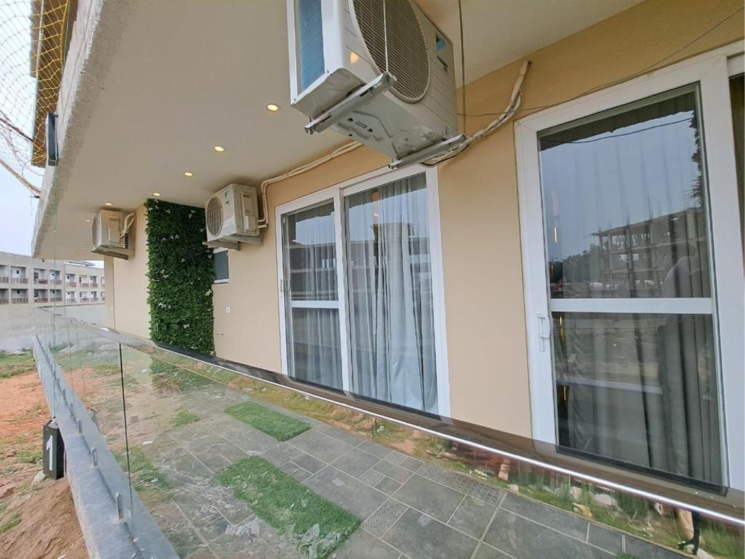 Balcony, urban-the-zirk 3 Bedroom 1750 Sq.Ft. Apartment In High Ground Zirakpur 7957536