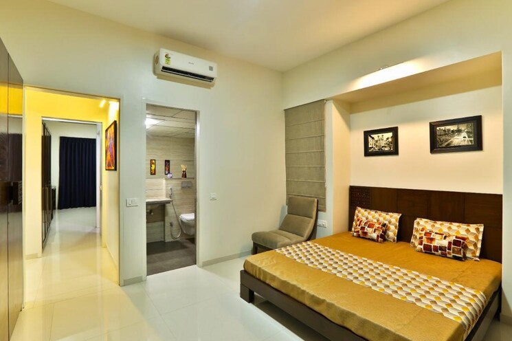 Bedroom, kumar-princetown-royal 3 Bedroom 1840 Sq.Ft. Apartment In Undri Pune 7957528
