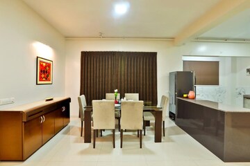 Living Room in 3 BHK Apartment at Kumar Princetown Royal, Undri – for Sale