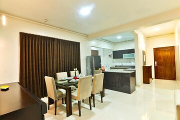 Living Room in 3 BHK Apartment at Kumar Princetown Royal, Undri – for Sale
