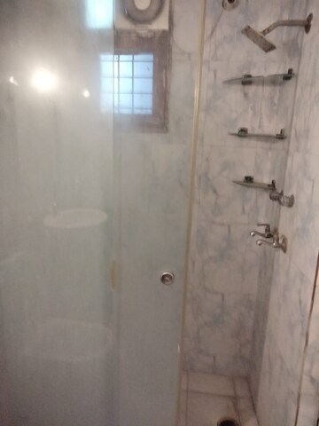 Bathroom in 3 BHK Apartment at Sector 7 Dwarka – for Rent