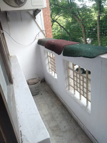 Balcony in 3 BHK Apartment at Sector 7 Dwarka – for Rent