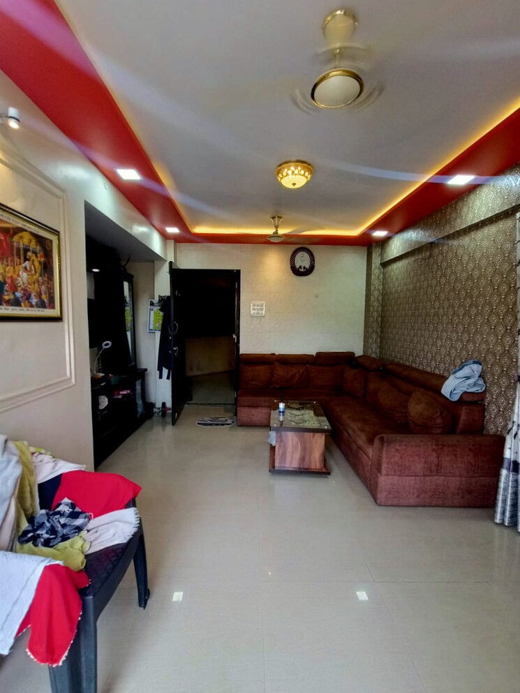 Living Room, parsik 1 Bedroom 680 Sq.Ft. Apartment In Parsik Thane 7957699