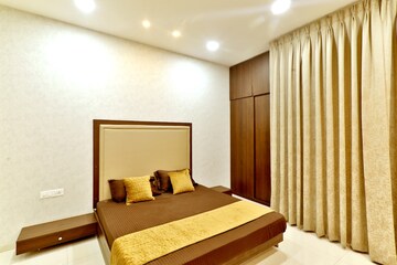 Bedroom in 3 BHK Apartment at Kumar Palmsprings, Undri – for Sale