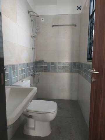 Bathroom in 2 BHK Apartment at Nanded City Pancham, Nanded – for Rent