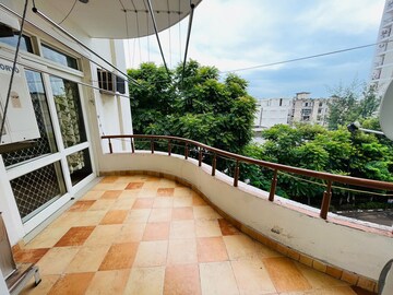 Balcony in 3 BHK Apartment at Vip Road – for Rent