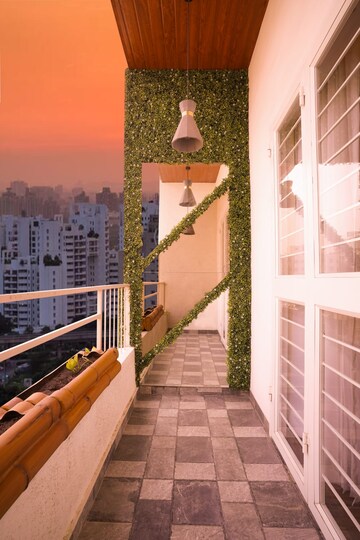 Balcony in 2 BHK Apartment at Divine Newquay, Undri – for Sale