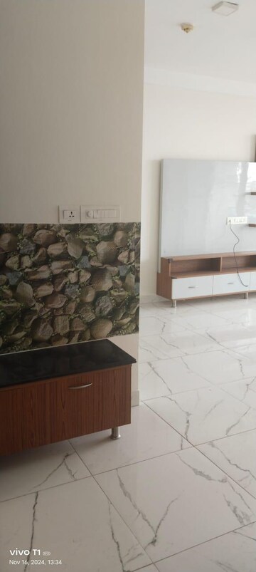 Bathroom in 2.5 BHK Apartment at Mantri Lithos, Thanisandra – for Rent