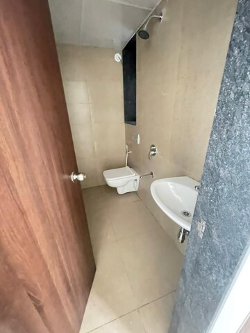 Bathroom in 2 BHK Apartment at Runwal Eirene, Balkum Pada – for Rent