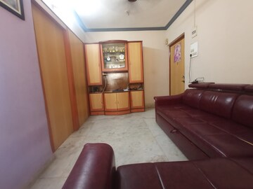 Living Room in 1 BHK Apartment at God Gifts Building, Lower Parel – for Rent