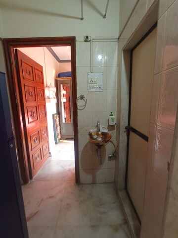 Living Room in 1 BHK Apartment at God Gifts Building, Lower Parel – for Rent