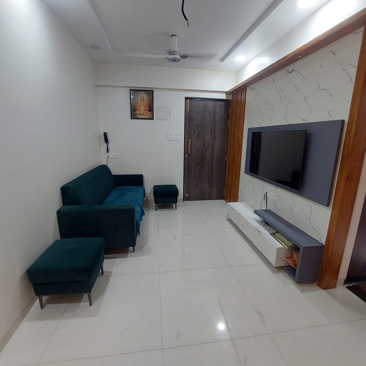 Living Room, seasons-orchid 1 Bedroom 650 Sq.Ft. Apartment In Yogidham Thane 7958528