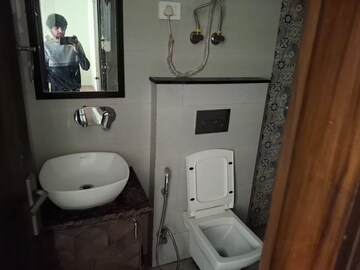 Bathroom in 1 RK Apartment at Sector 38 – for Rent