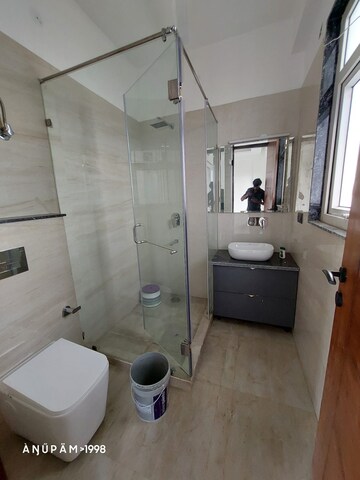 Bathroom in 3 BHK Builder Floor at Paschim Vihar – for Sale