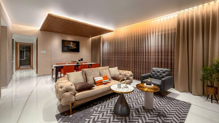 Living Room, parvati paytha 3 Bedroom 2200 Sq.Ft. Apartment In Parvati Paytha Pune 7958764