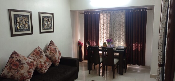 Living Room, sawan-elegance 1 Bedroom 500 Sq.Ft. Apartment In Kopar Khairane Navi Mumbai 7958857