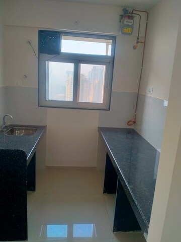 Kitchen in 1 BHK Apartment at Ashar Axis, Majiwada – for Rent