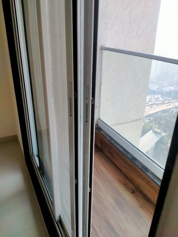 Balcony in 1 BHK Apartment at Ashar Axis, Majiwada – for Rent