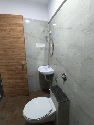 Bathroom in 2 BHK Apartment at Chitravani Chs, Malad East – for Rent