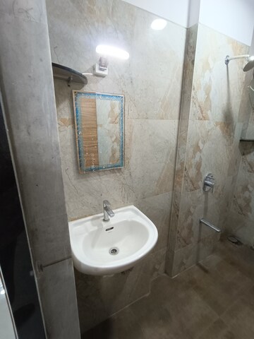 Bathroom in 2 BHK Apartment at Chitravani Chs, Malad East – for Rent
